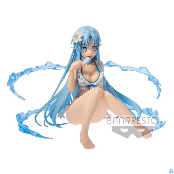 Sword Art Online Code Register - Asuna Figur - EXQ / Blue Marine Color: Banpresto