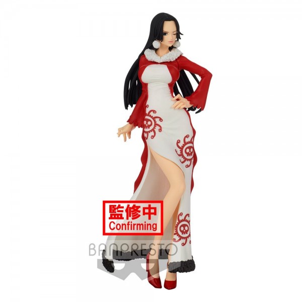 One Piece - Boa Hancock Figur / Glitter & Glamours Winter Style - Version A: Banpresto