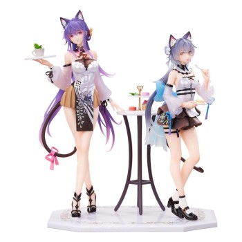VSinger - 2er-Pack Luo Tianyi & Mo Qingxian Statue / Tea Time Melody Version: AniMester VSinger - 2er-Pack Luo Tianyi & Mo Qingxian Statue / Tea Time Melody Version: AniMester