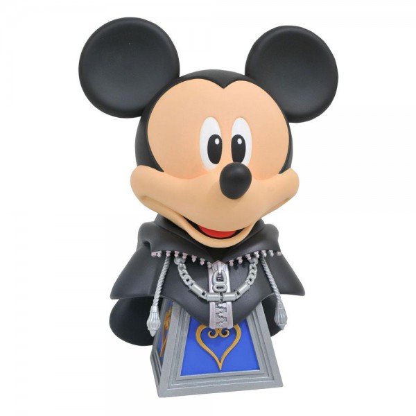 Kingdom Hearts 3 - Mickey Mouse Büste / 1/2 Scale - Legends in 3D: Diamond Select