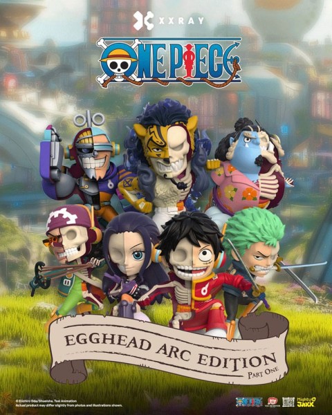 One Piece - Blind Box Figuren-Set / XXRAY - Egghead Arc Series Part 1: Mighty Jaxx