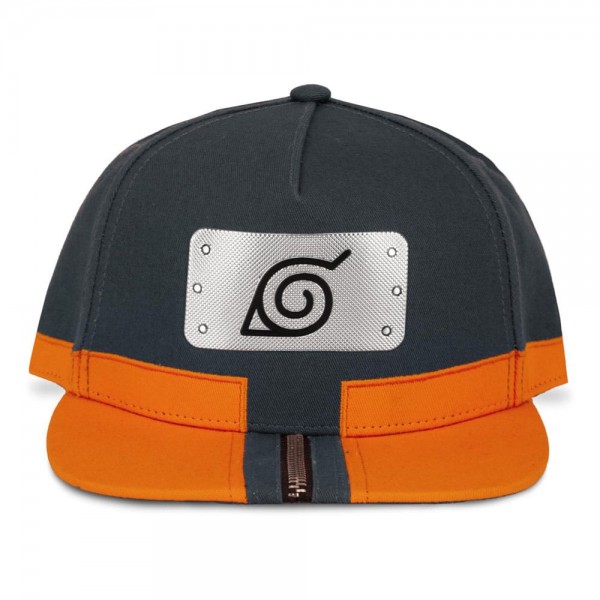 Naruto Shippuden - Snapback Cap Blue Logo: Difuzed