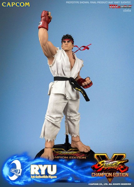 Street Fighter - Ryu Actionfigur: Iconiq Studios