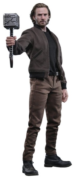 Marvel Avengers: - Steve Rogers Actionfigur / Doomsday Movie Masterpiece - Deluxe Version: Hot Toys