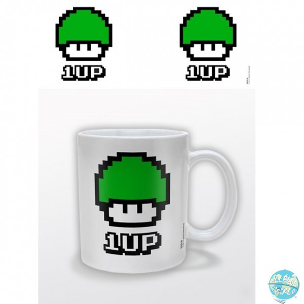 Nintendo - 1 UP Tasse - Funky Retro: Pyramid