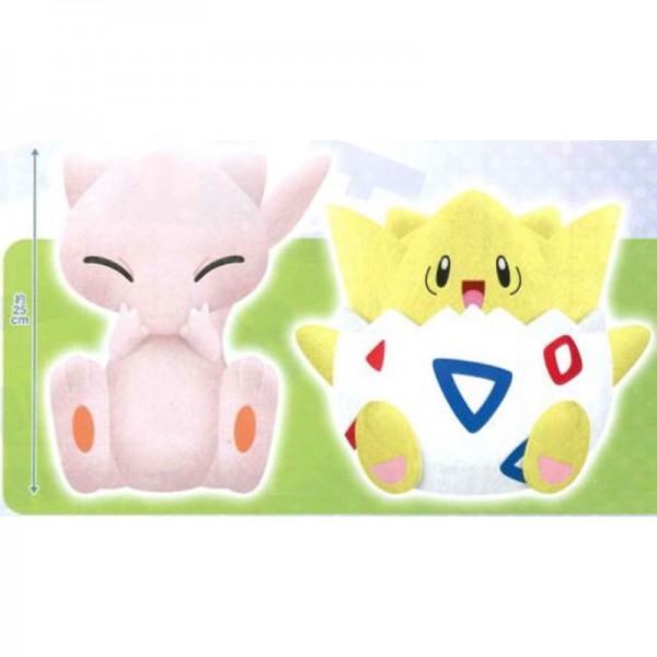 Pokemon - Mew & Togepi Plüschi 2er-Set : Banpresto