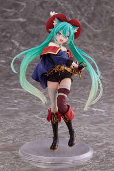 Hatsune Miku Wonderland Figure - Hatsune Miku Figur / Puss in Boots Version: Taito Hatsune Miku Wonderland Figure - Hatsune Miku Figur / Puss in Boots Version: Taito