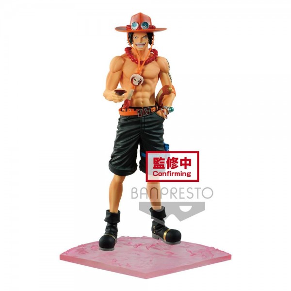 One Piece - Portgas D. Ace Figur / Magazine: Banpresto