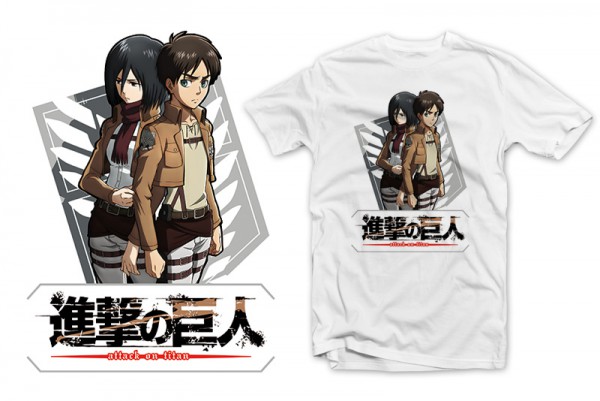 Attack on Titan - T-Shirt / Squadron - Unisex M: Unekorn