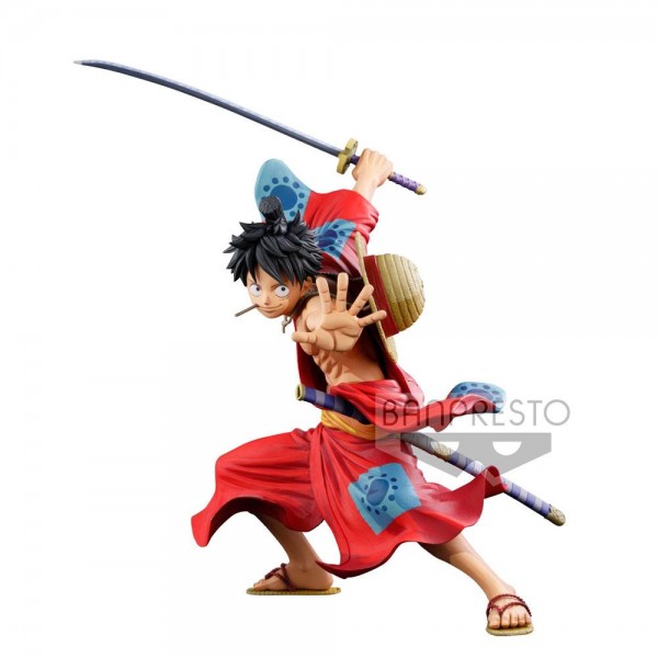 One Piece - Monkey D. Ruffy Figur / WFC 3 Super Master Stars Piece - Manga Dimensions: Banpresto