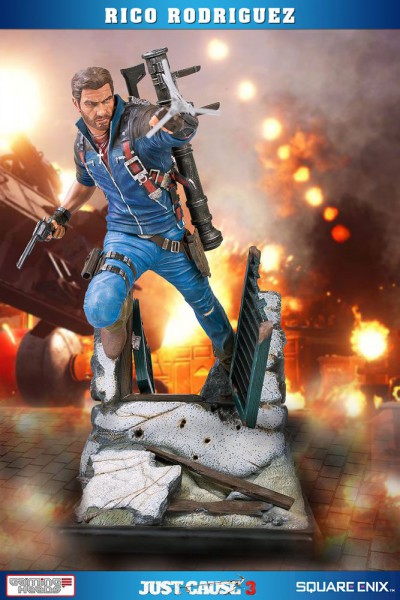 Just Cause 3 - Rico Rodriguez Statue: Gaming Heads