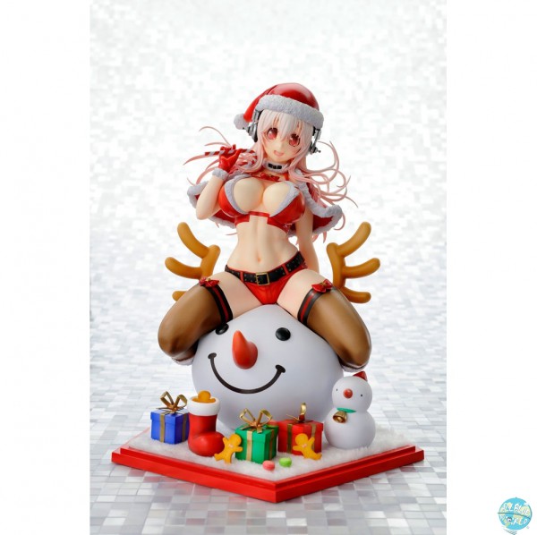 Super Sonic - Super Sonico Statue - Christmas Version: Vertex