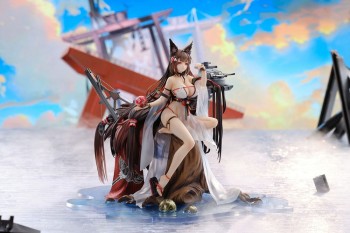 Azur Lane - Amagi Statue / Wending Waters Serene Lotus Version: APEX Azur Lane - Amagi Statue / Wending Waters Serene Lotus Version: APEX