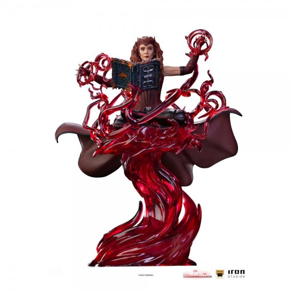 WandaVision - Scarlet Witch Statue / Deluxe Art Scale: Iron Studios