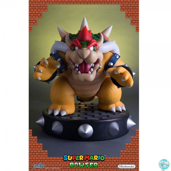 Super Mario - Bowser Statue: First 4 Figures