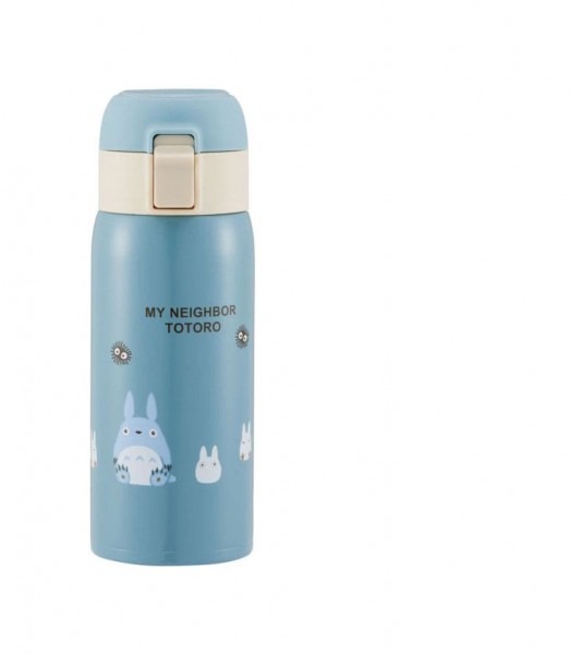 Mein Nachbar Totoro - Trinkflasche ne Push Mat Blue: Semic