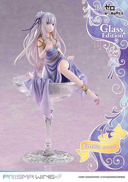 Re:Zero - Emilia Statue / Prisma Wing - Glass Edition: Prime 1 Studio