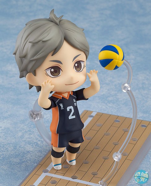 Haikyu!! Third Season - Koushi Sugawara Nendoroid [NEUAUFLAGE]: Orange Rouge