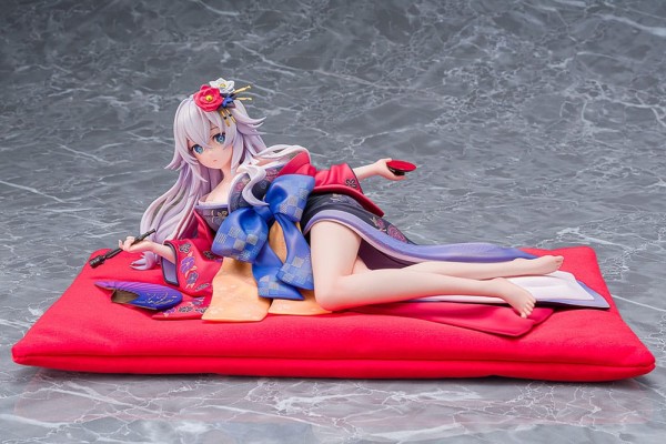 Senran Kagura - Neptunia x Senran Kagura Statue / Black Heart Kimono Ver.: Kadokawa