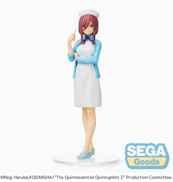 The Quintessential Quintuplets - Miku Nakano Figur / Nurse Version: Sega