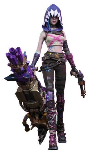 Arcane - Fractured Jinx Actionfigur: Hot Toys