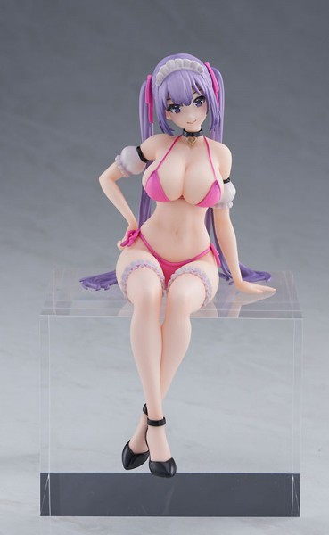 Original Character - Mataro Statue / Desktop Maid Melty-chan TPN-001: Pink Charm