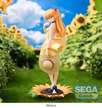 Rebuild of Evangelion - Asuka Statue / Luminasta - Summer Dress Ver. 2: Sega Rebuild of Evangelion - Asuka Statue / Luminasta - Summer Dress Ver. 2: Sega