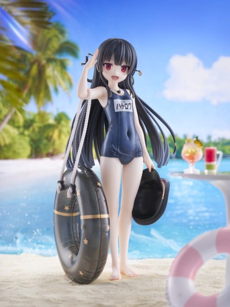 Maitetsu Last Run!! - Hachiroku Statue / KoiKoi -Sakura - School Swimsuit Ver.: KoiKoi