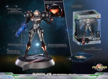 Metroid Prime - Samus Phazon Suit Statue / Collector´s Edition: First 4 Figures Metroid Prime - Samus Phazon Suit Statue / Collector´s Edition: First 4 Figures
