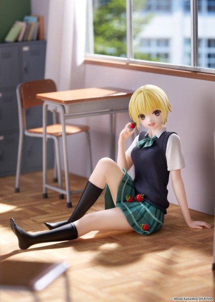 Strawberry 100% - Tsukasa Nishino Statue / Desktop Cute - School uniform Ver.: Taito Prize