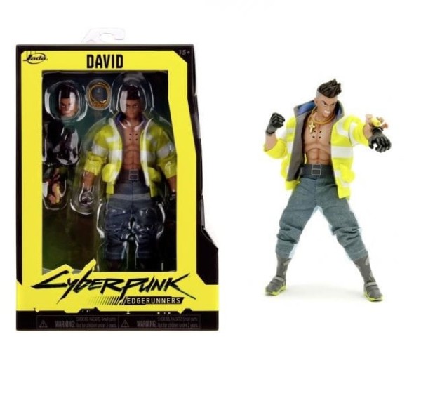Cyberpunk: Edgerunners - David Minifigur: Jada Toys