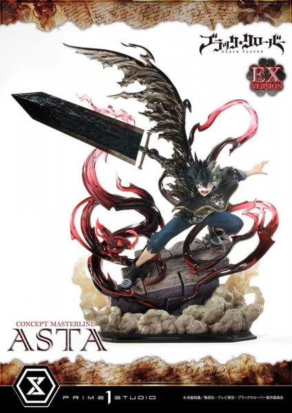 Black Clover - Asta Statue / Concept Masterline Series - Exclusive Ver.: Prime 1 Studio