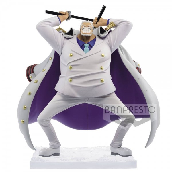 One Piece - Monkey D. Garp Figur / Magazine - A Piece Of Dream: Banpresto