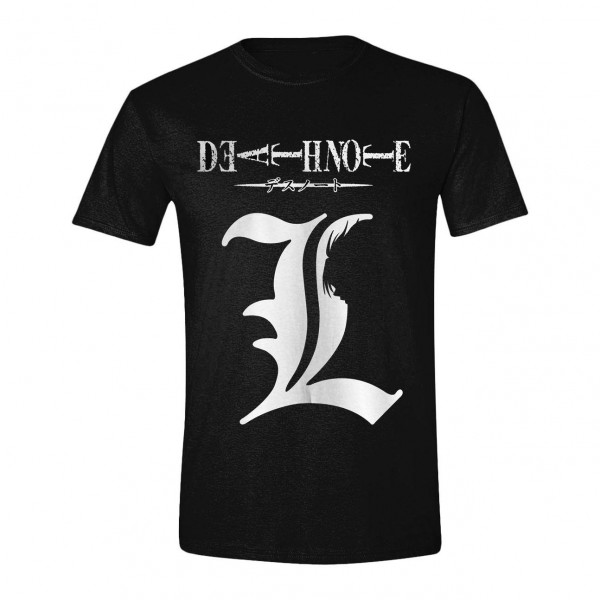 Death Note - T-Shirt / Shadow of L - Unisex XL: PCM