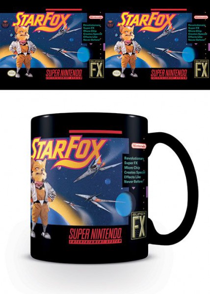 Super Nintendo - Tasse / Star Fox Motiv: Pyramid