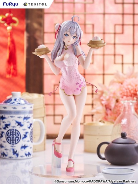 Alya Sometimes Hides Her Feelings in Russian - Alya Statue / Tenitol Tall - Cheongsam Ver.: Fur