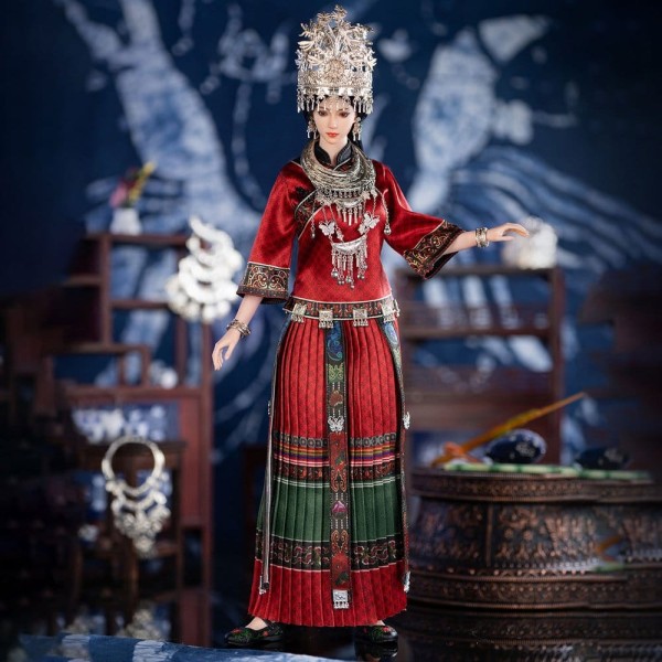 The Miao of China's - Red Actionfigur / 56 Ethnic Groups: TBLeague