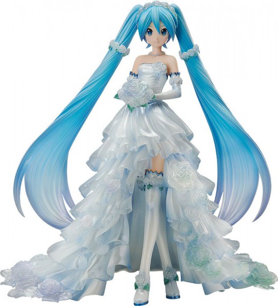 Character Vocal Series 01 - Hatsune Miku Statue / Wedding Dress Version: FREEing