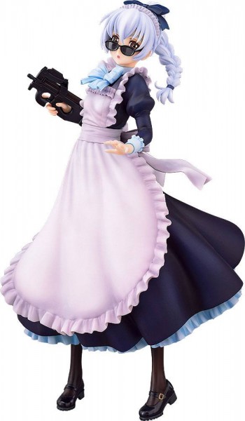 Full Metal Panic! Invisible Victory - Teletha Testarossa Statue / Maid Version: Phat!