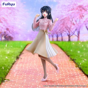 Rascal Does Not Dream of Bunny Girl Senpai - Mai Sakurajima Statue / Trio-Try-iT - Spring Outfit Ver Rascal Does Not Dream of Bunny Girl Senpai - Mai Sakurajima Statue / Trio-Try-iT - Spring Outfit Ver