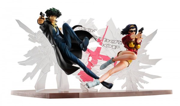 Cowboy Bebop - Spike Spiegel & Faye Valentine Statue - 1st GIG: MegaHouse