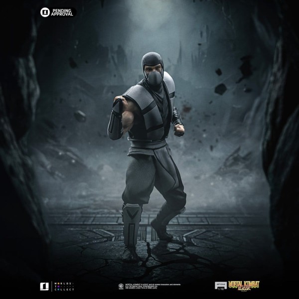 Mortal Kombat - Smoke Statue / Art Scale: Iron Studios