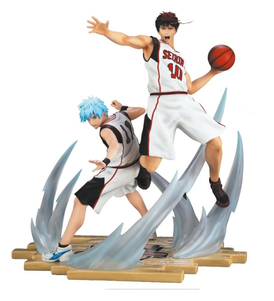 Kuroko's Basket - Tetsuya Kuroko & Taiga Kagami Statue / White Jersey Edition: Taka Corp Studio