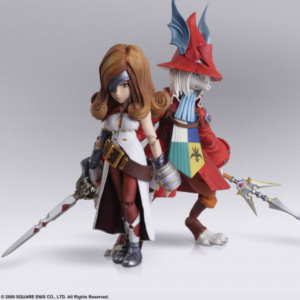 Final Fantasy IX - Freya Crescent & Beatrix Actionfigur / Bring Arts: Square Enix