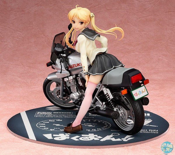 Bakuon!! Rin Suzunoki & GSX400S Katana Statue: Phat!