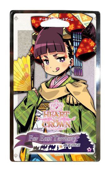 Heart of Crown - Kartenspiel (Englische Version) / Erweiterung Far East Territory: Japanime Games