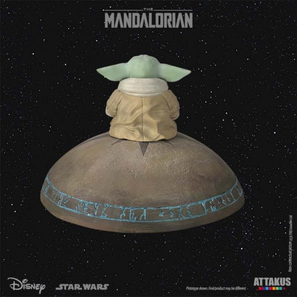 Star Wars The Mandalorian Classic Collection - Grogu Summoning the Force Statue: Attakus