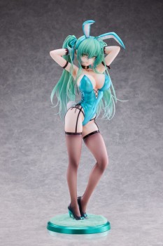 Original Character - Green Twin Tail Bunny-chan Statue: PartyLook Original Character - Green Twin Tail Bunny-chan Statue: PartyLook