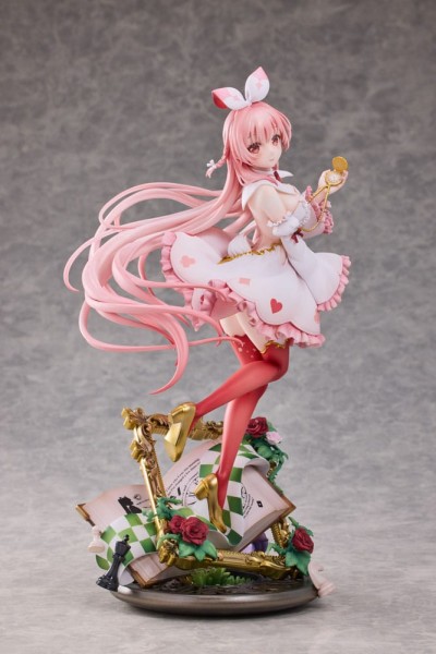 Original Character - White Rabbit Rosu Statue / Wonderland Ver. Illustrated by Rosuuri: Hobby Sakura