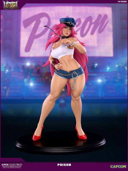Street Fighter IV - Poison Statue: Pop Culture Shock